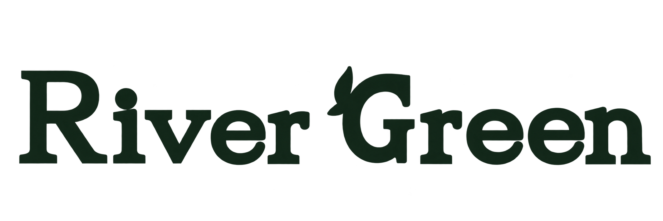 River Green — original entrance gate lettering